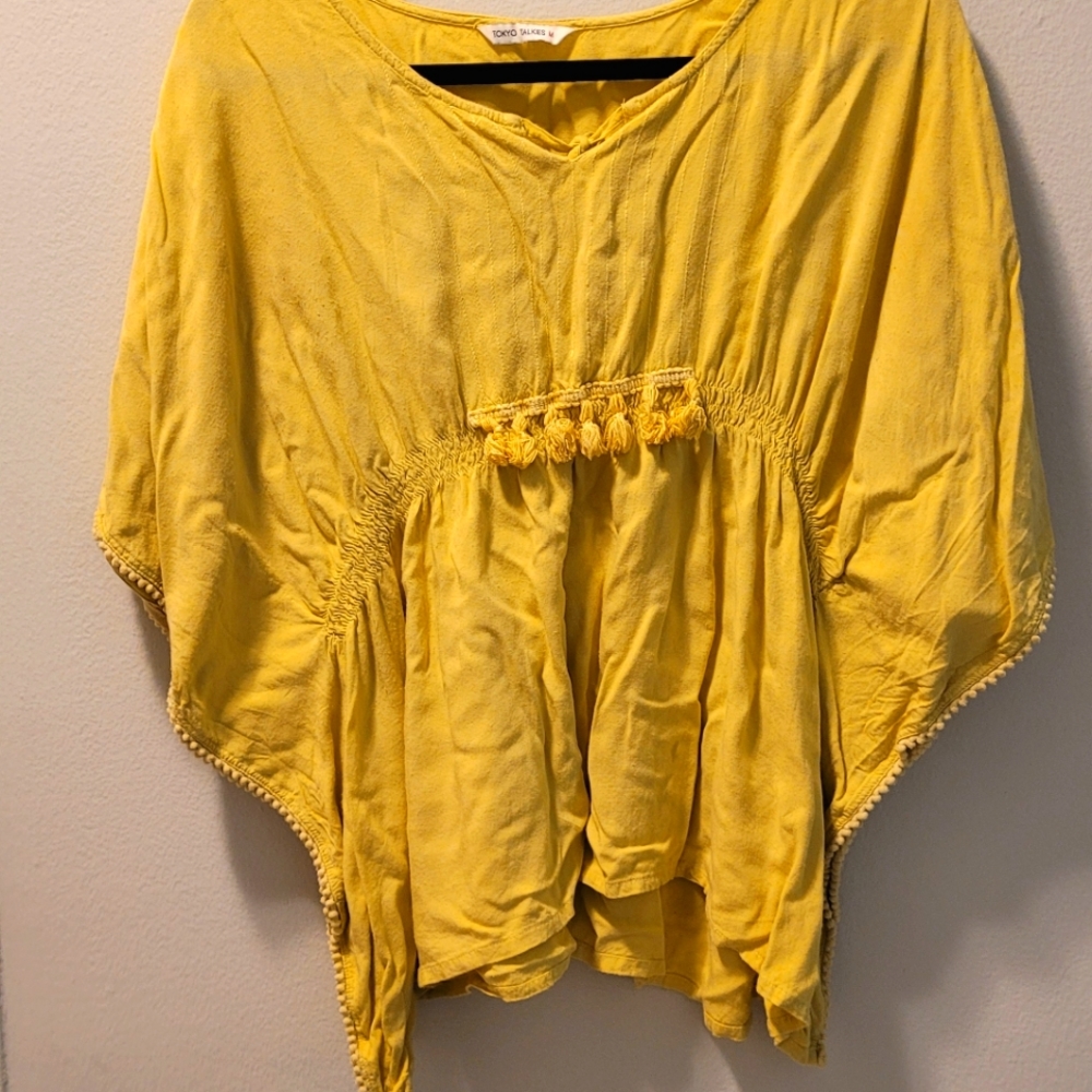 Lemon kaftan top